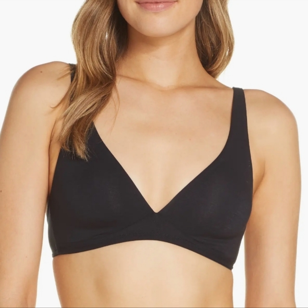 HANRO COTTON SENSATION SOFT CUP BRA /STYLE # 1387  SZ:36D